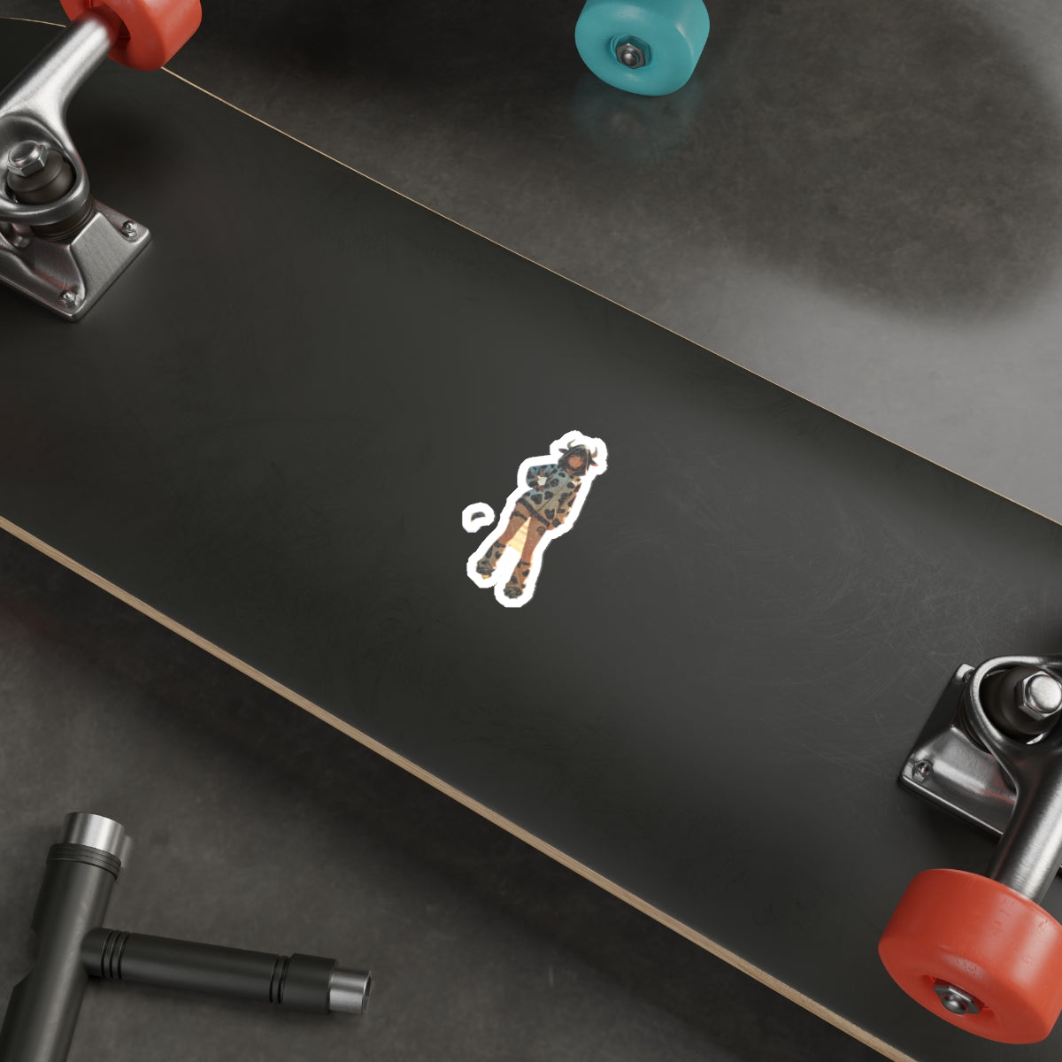 Blanc NIKKE Cow Girl Anime Die-Cut Vinyl Sticker Fan Art — Cow Girls Pt. 2