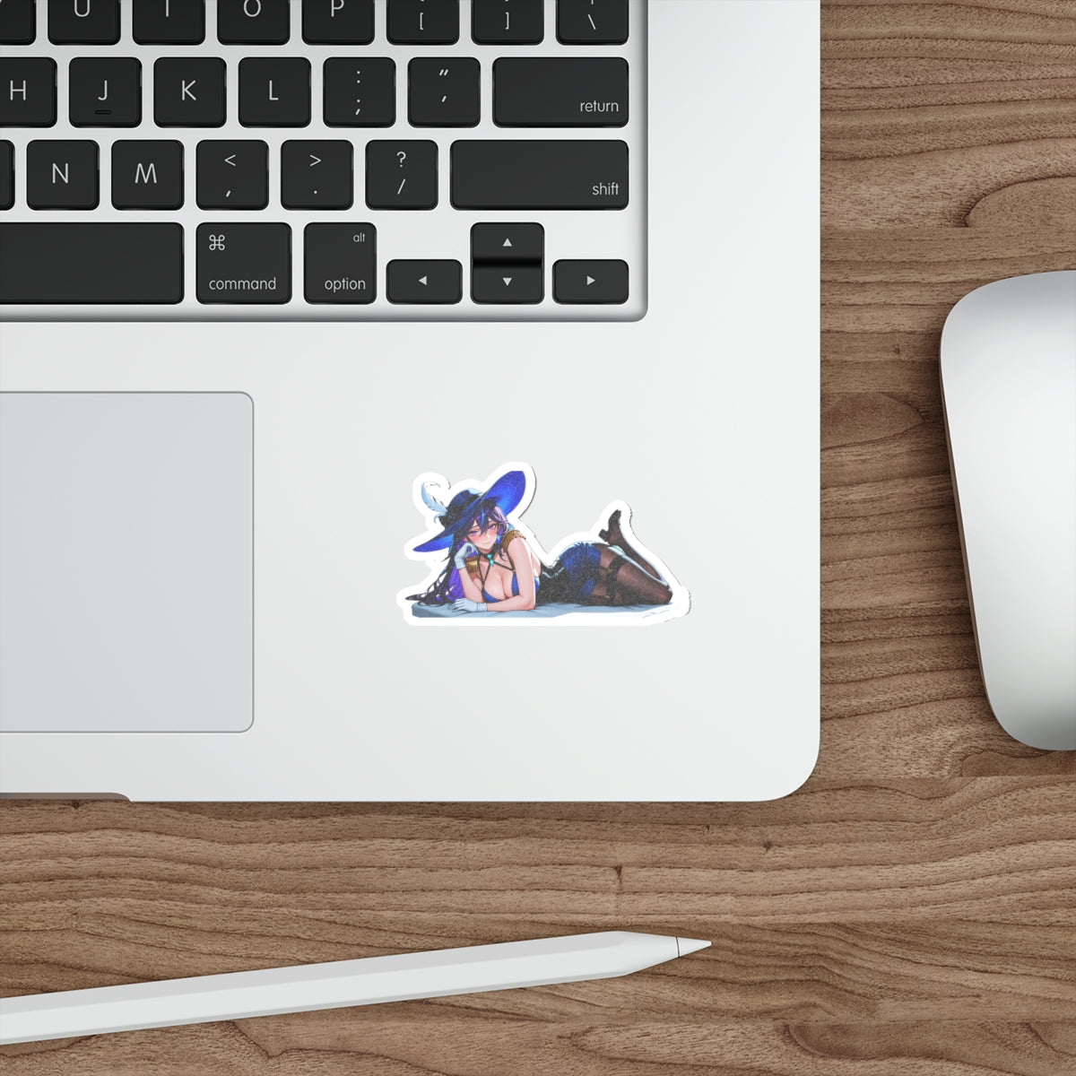 Clorinde Genshin Impact Anime Die Cut Sticker | Pinup Beach Babes Pt. 4