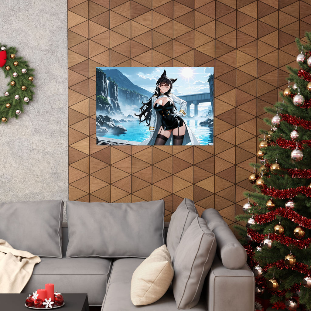 Atago Azur Lane Anime Poster Spicy Wall Art | Bunny Girls Pt. 4 (Spicy)