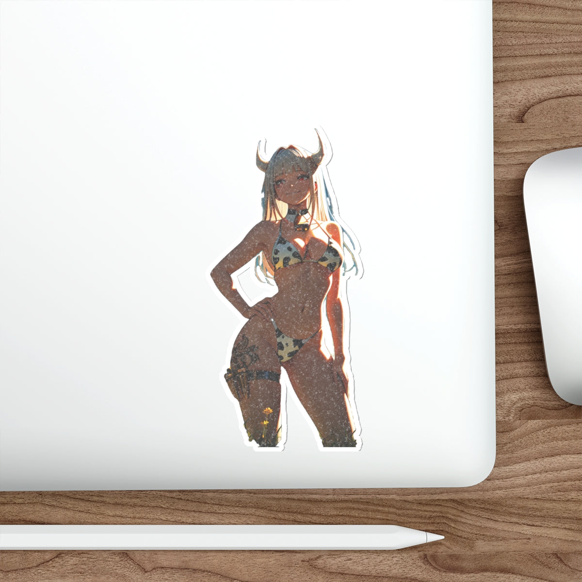 Blanc NIKKE Spicy Cow Girl Anime Die-Cut Vinyl Sticker Fan Art — Cow Girls Pt. 2