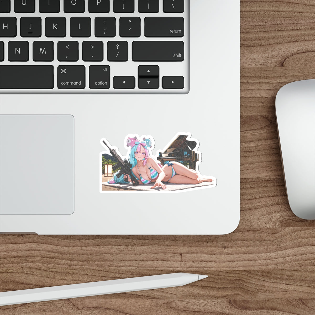 Iono Anime Pinup Die-Cut Vinyl Sticker fan art Tactical Girls Pt. 3