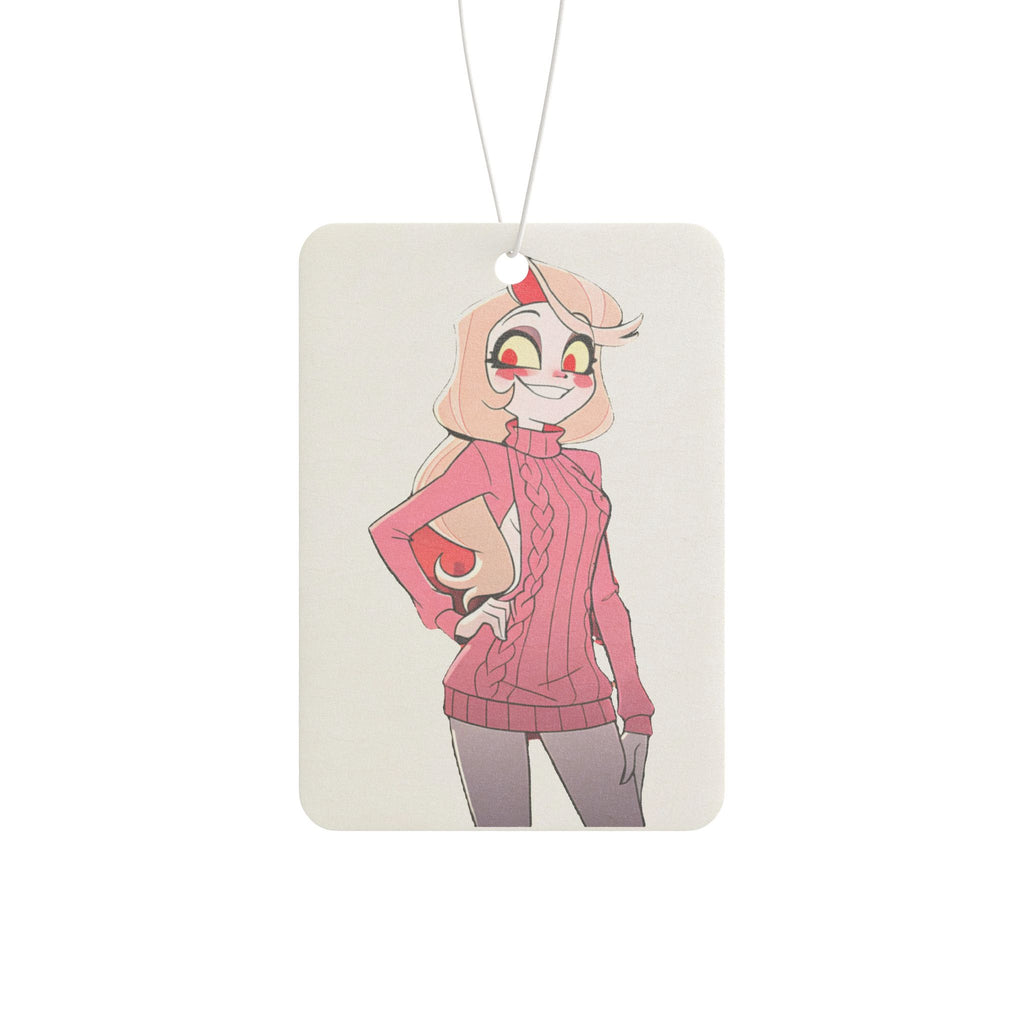 Charlie Morningstar Hazbin Hotel Anime Car Air Freshener | Virgin Killer Pt. 2