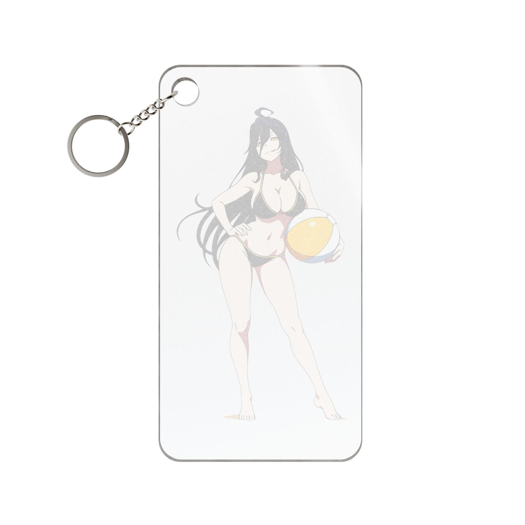 Albedo Overlord Spicy Summer Anime Keychain Charm | Pinup Fan Art