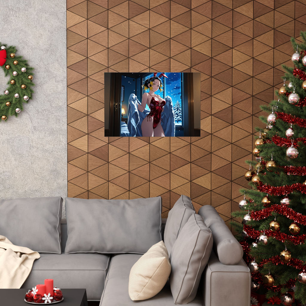 Makio (まきを) - Demon Slayer (鬼滅の刃 — Bunny Girls Pt. 1 (Spicy) Anime Wall Art Post
