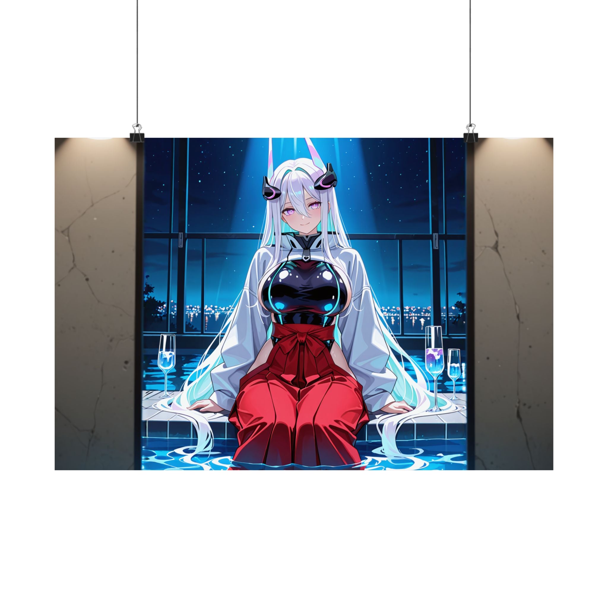 Kearsarge Azur Lane Anime Poster | Pinup Wall Art — Boudoir Pt. 2