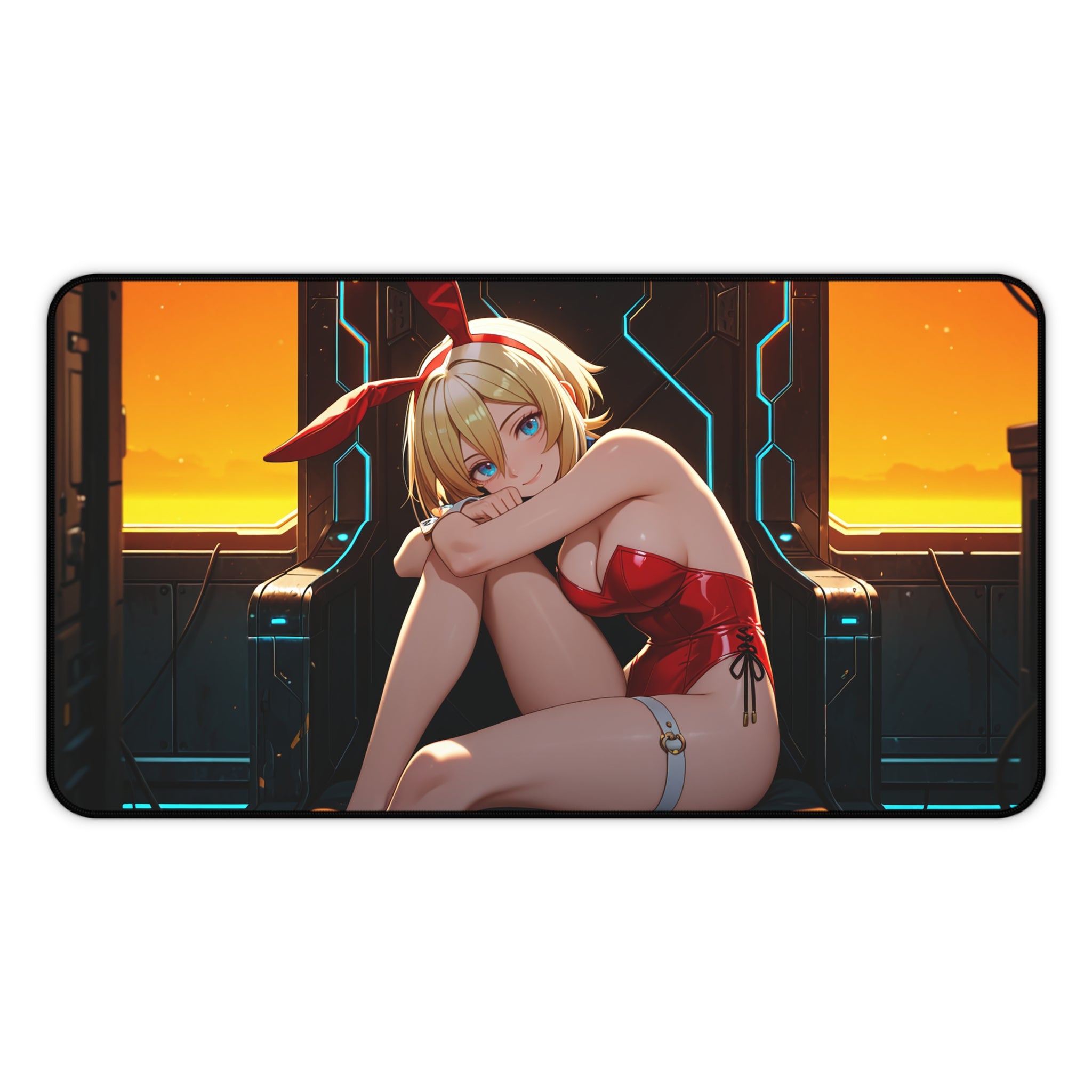 Irida Legends Dark Priestess Spicy Anime Desk Mat — Bunny Girls Pt. 8