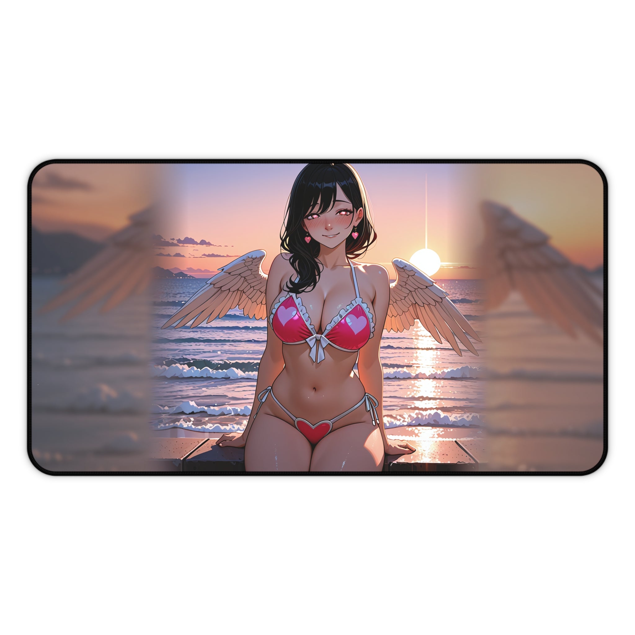 Kirara Hoshi JJK Spicy Cupid Beach Anime Desk Mat — Beach Babes Pt. 5 (Spicy)