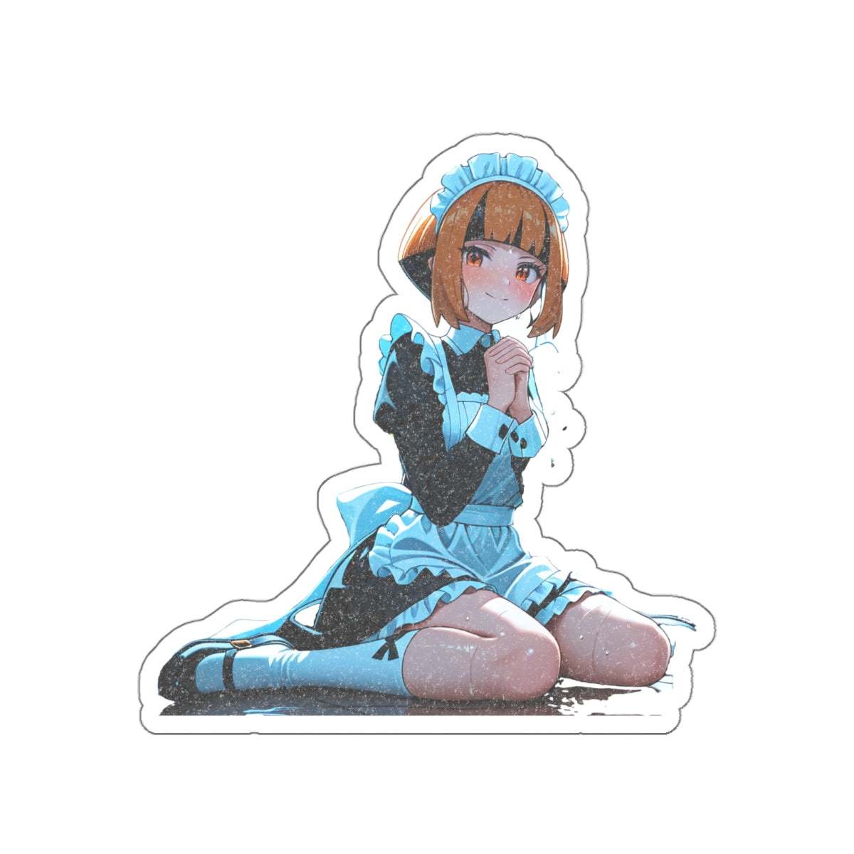 Gardenia Gym Leader Anime Die-Cut Vinyl Sticker Cute Fan Art Decal