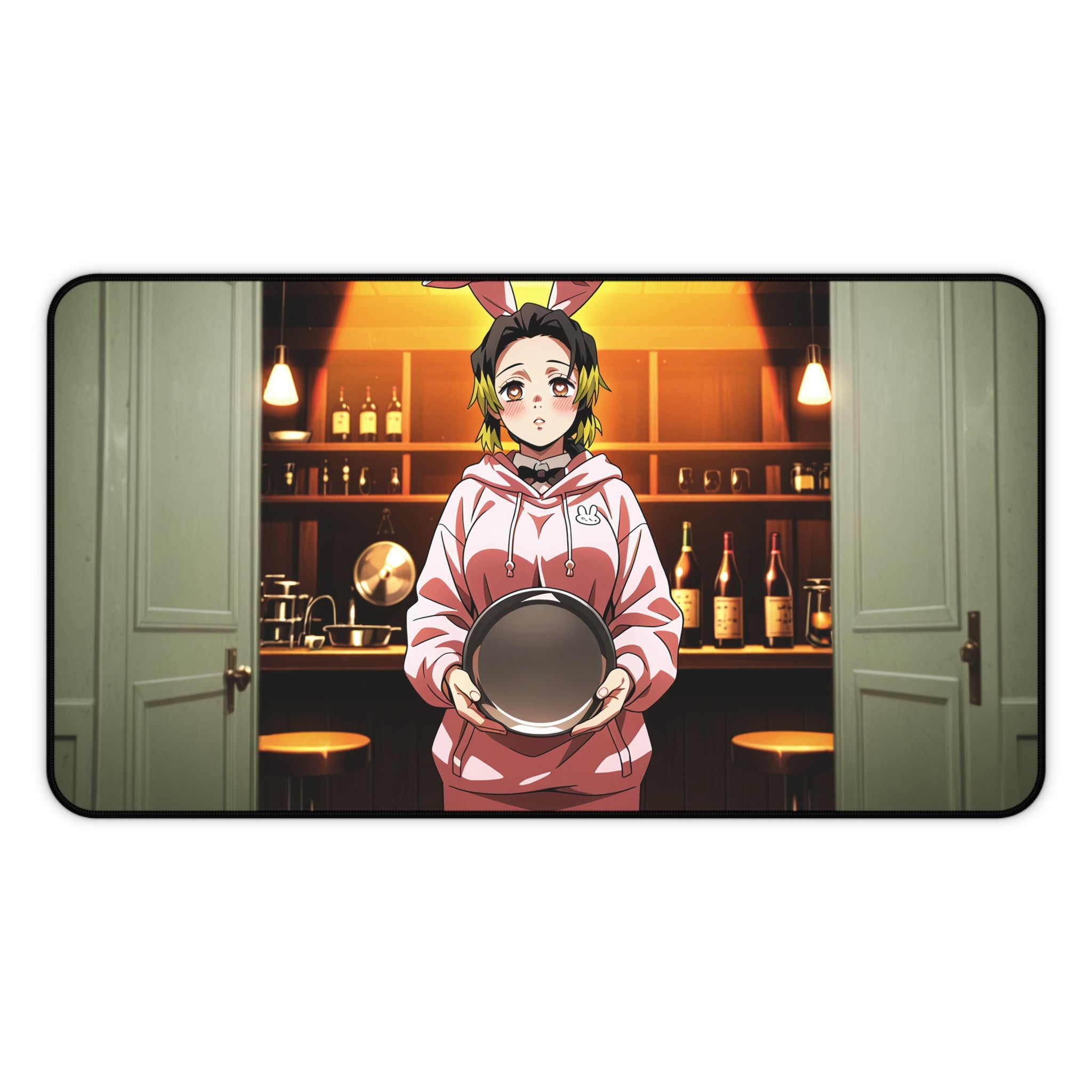 Makio (まきを) - Demon Slayer (鬼滅の刃 — Bunny Girls Pt. 2 Desk Mat XL Mouse Pad