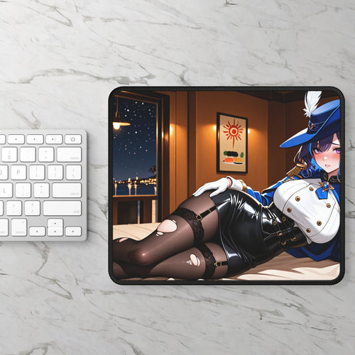 Clorinde Genshin Impact Pinup Mouse Pad Anime Desk Mat Beach Babes Pt. 3
