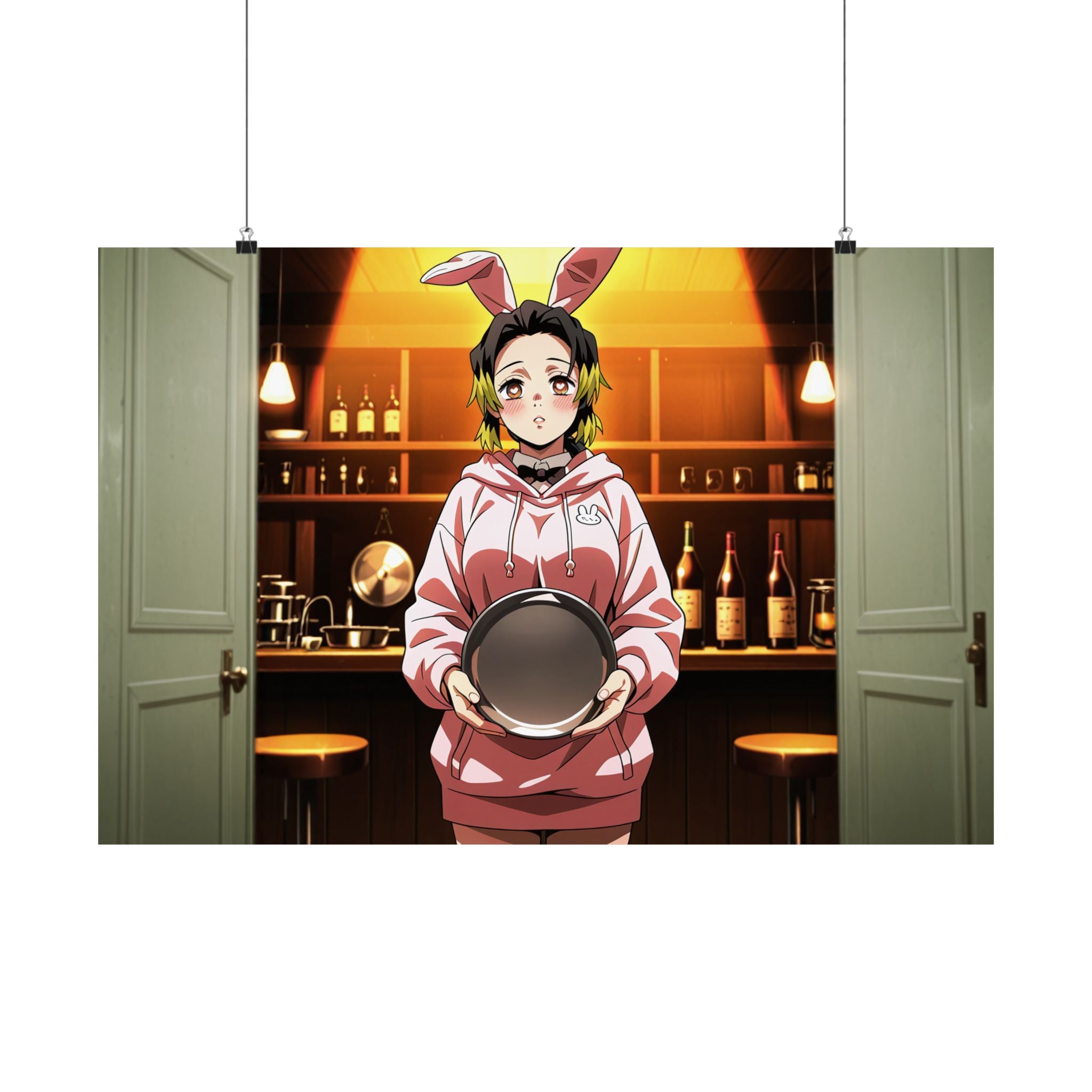 Makio (まきを) - Demon Slayer (鬼滅の刃 — Bunny Girls Pt. 2 Anime Wall Art Poster Print