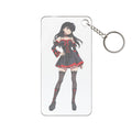 Kagome Inuyasha Gothic Anime Keychain Charm | Dark Pinup Fan Art