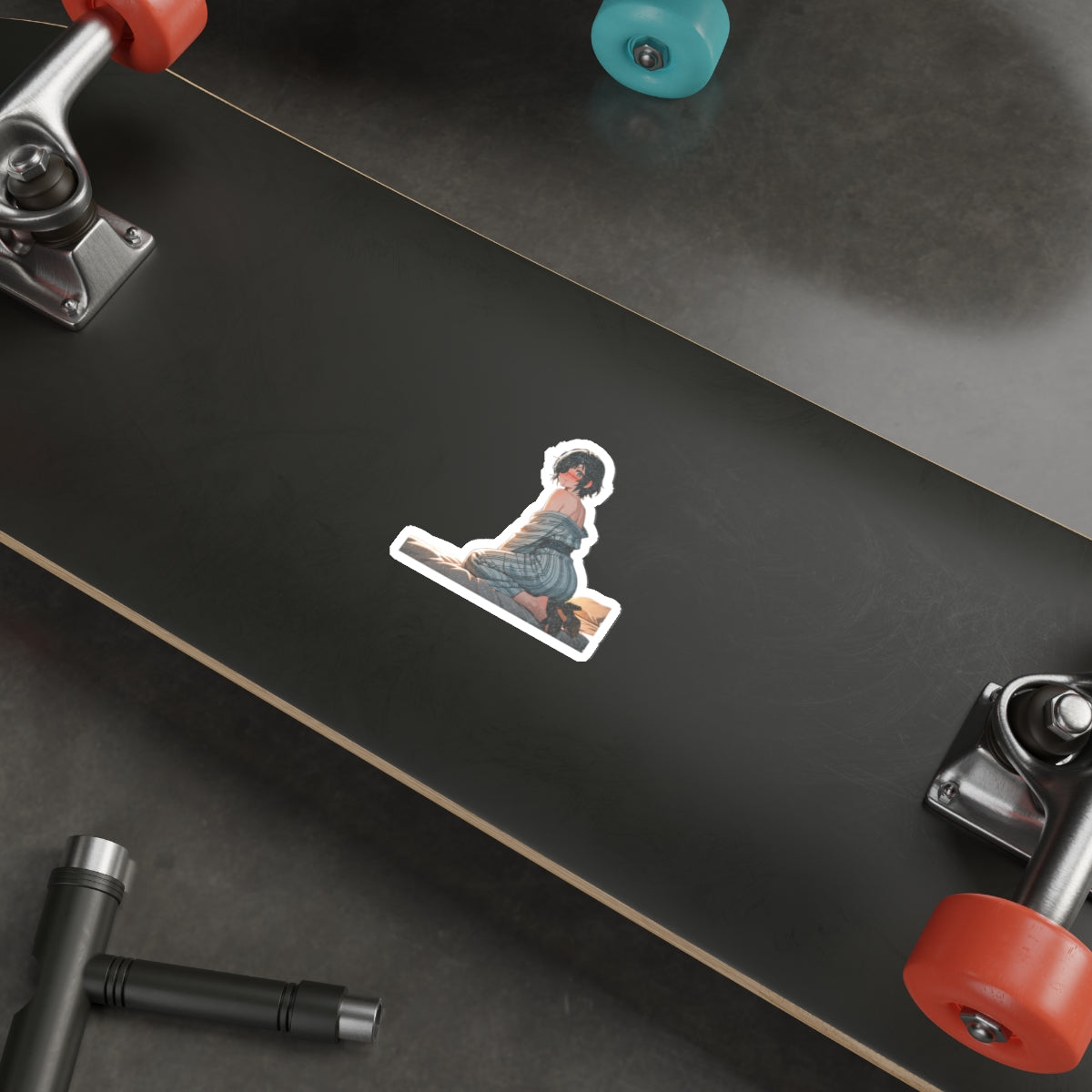 Himeno || Chainsaw Man · Onsen · Tube — Onsen Pt. 1 Anime Vinyl Sticker