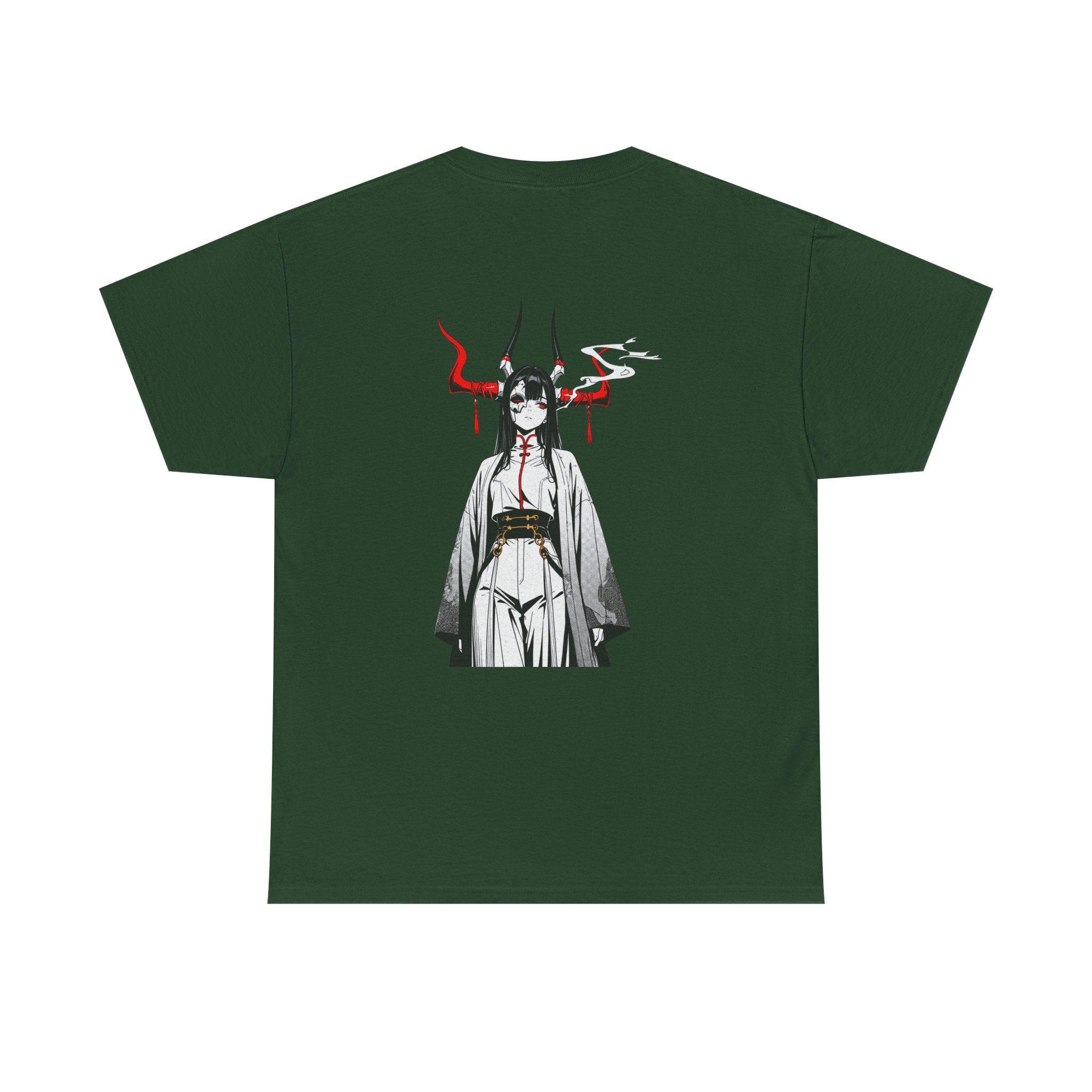 Anime Streetwear Shirt | Dark Yamanba Techwear Back Graphic Tee