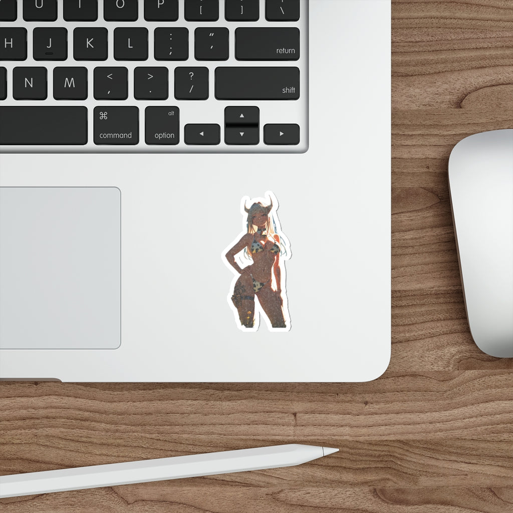 Blanc NIKKE Spicy Cow Girl Anime Die-Cut Vinyl Sticker Fan Art — Cow Girls Pt. 2