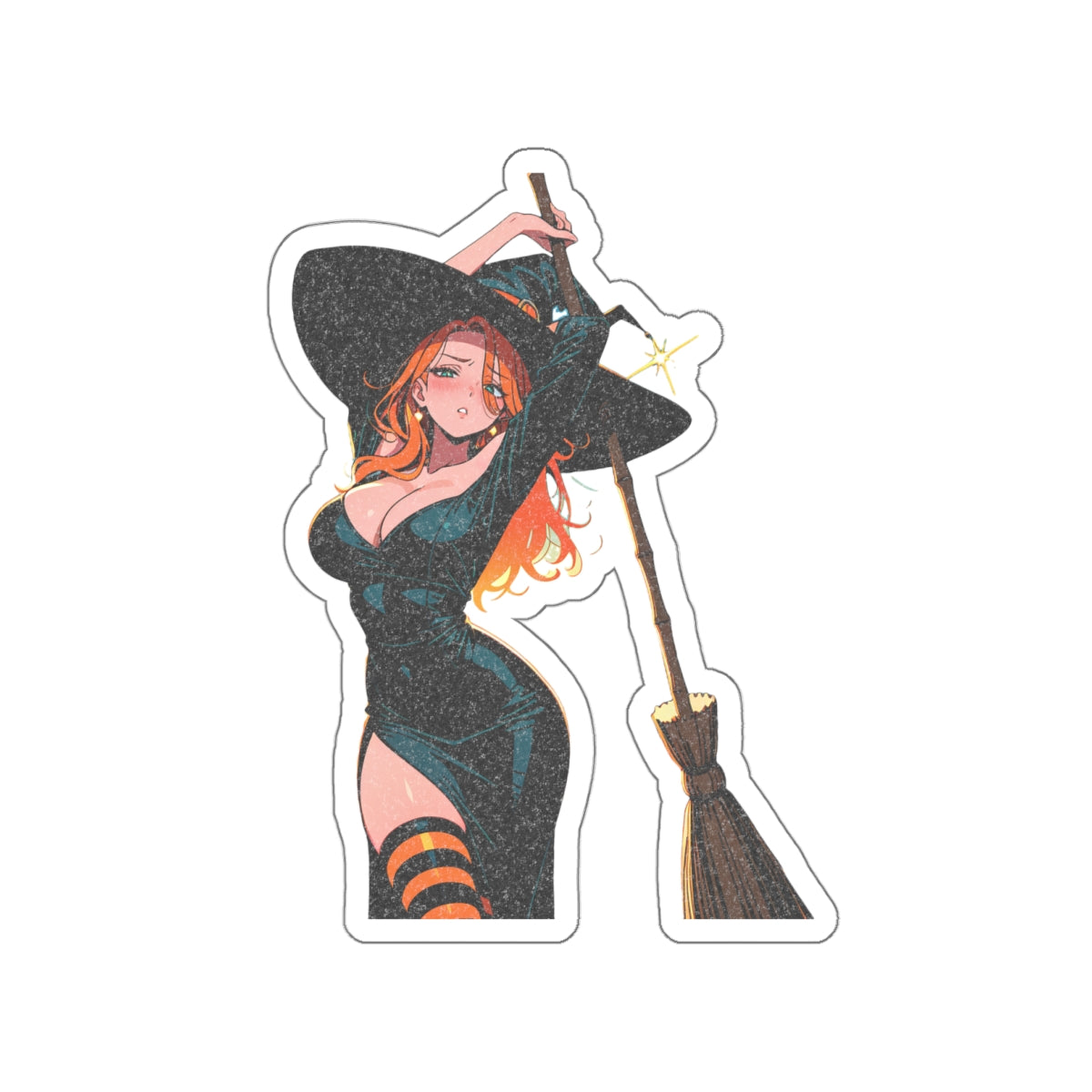 Kirara Hoshi JJK Anime Vinyl Sticker Witch Pinup Spicy — Beach Babes Pt. 6 (Spic