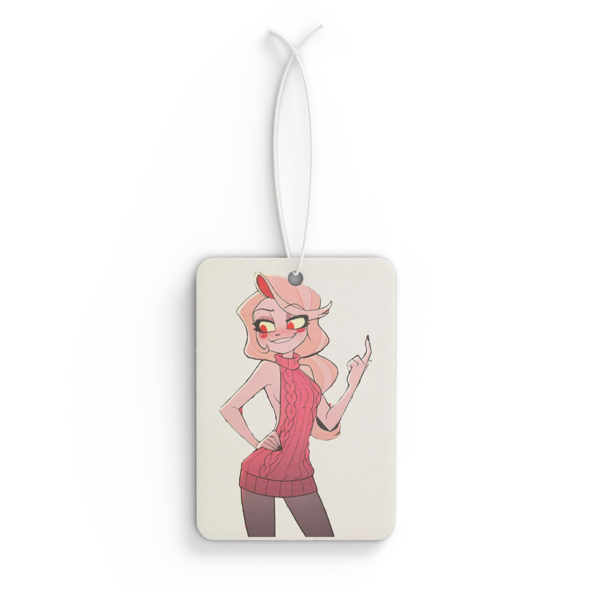 Charlie Morningstar Hazbin Hotel Anime Car Air Freshener | Virgin Killer Pt. 2 (