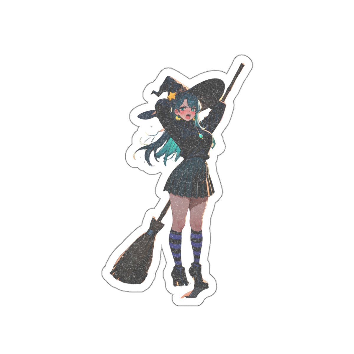 Kirara Hoshi JJK Anime Vinyl Sticker Witch Beach Pinup — Beach Babes Pt. 6