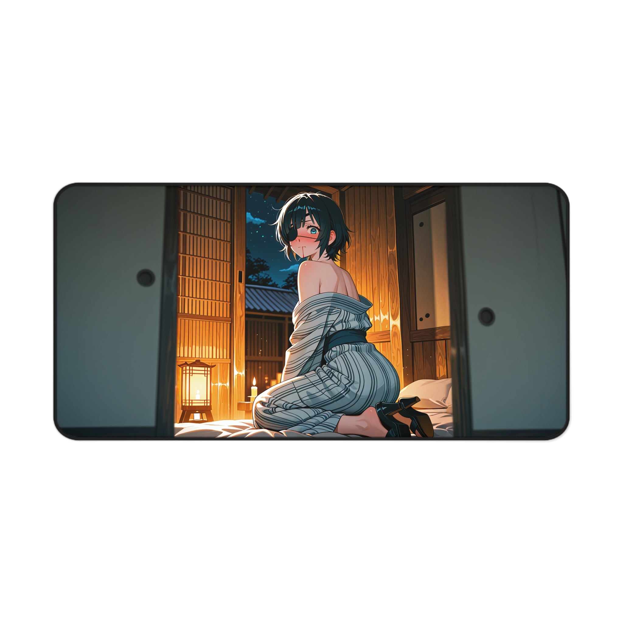 Himeno || Chainsaw Man · Onsen · Tube — Onsen Pt. 1 Desk Mat XL Mouse Pad