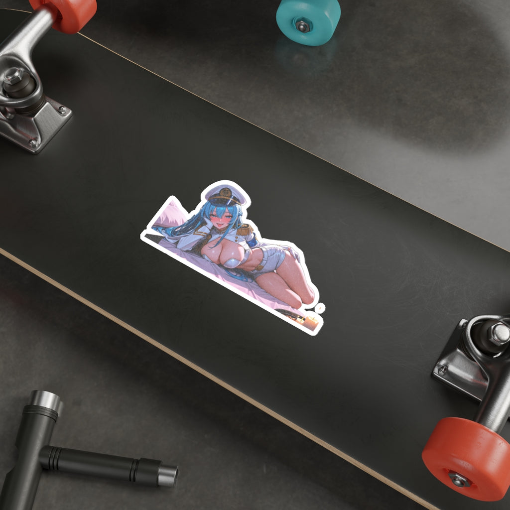 Helm NIKKE Anime Die-Cut Vinyl Sticker pinup fan art — Boudoir Pt. 3