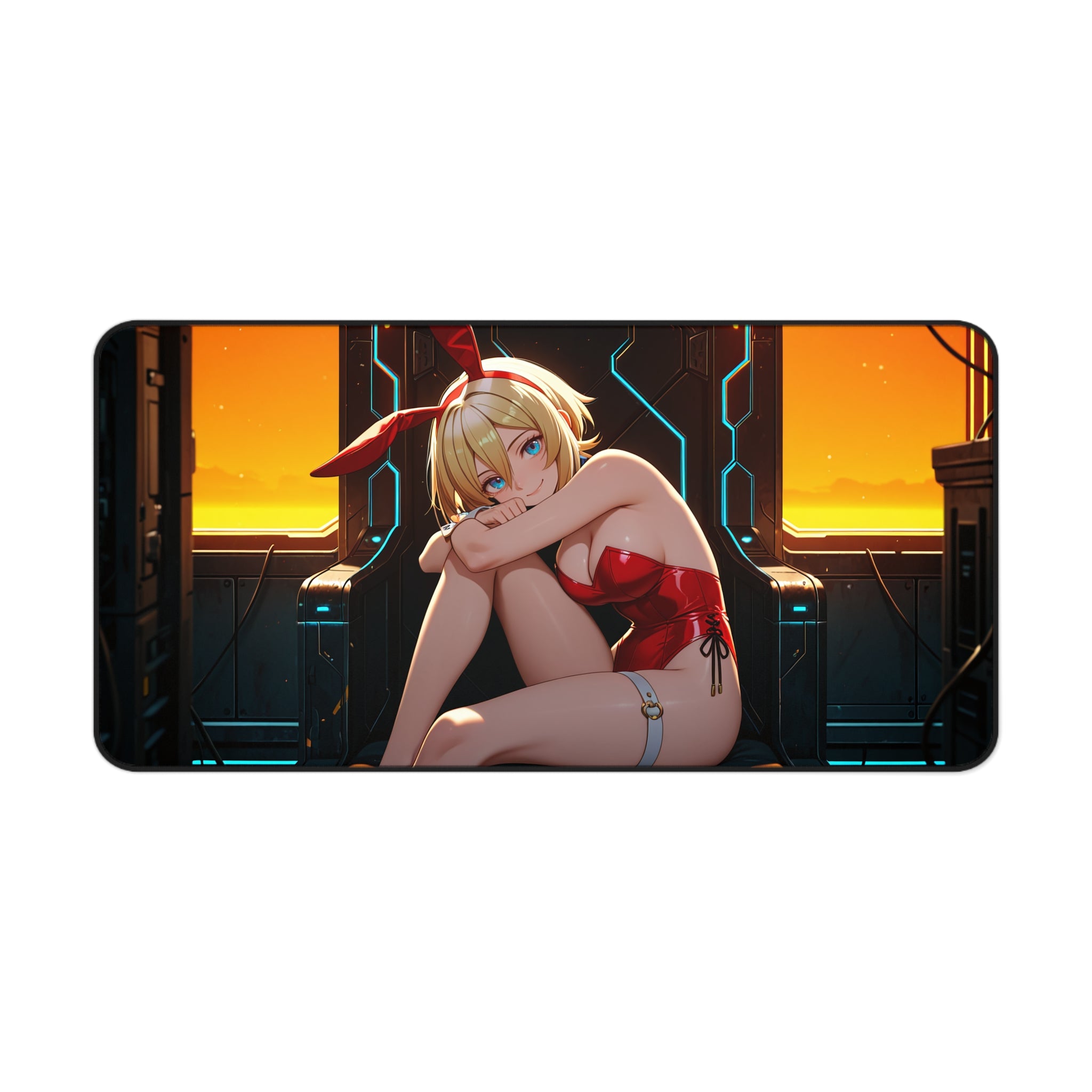 Irida Legends Dark Priestess Spicy Anime Desk Mat — Bunny Girls Pt. 8