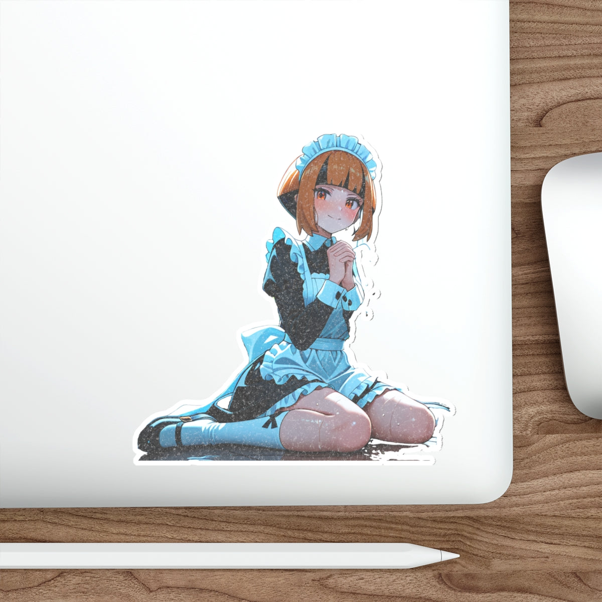 Gardenia Gym Leader Anime Die-Cut Vinyl Sticker Cute Fan Art Decal