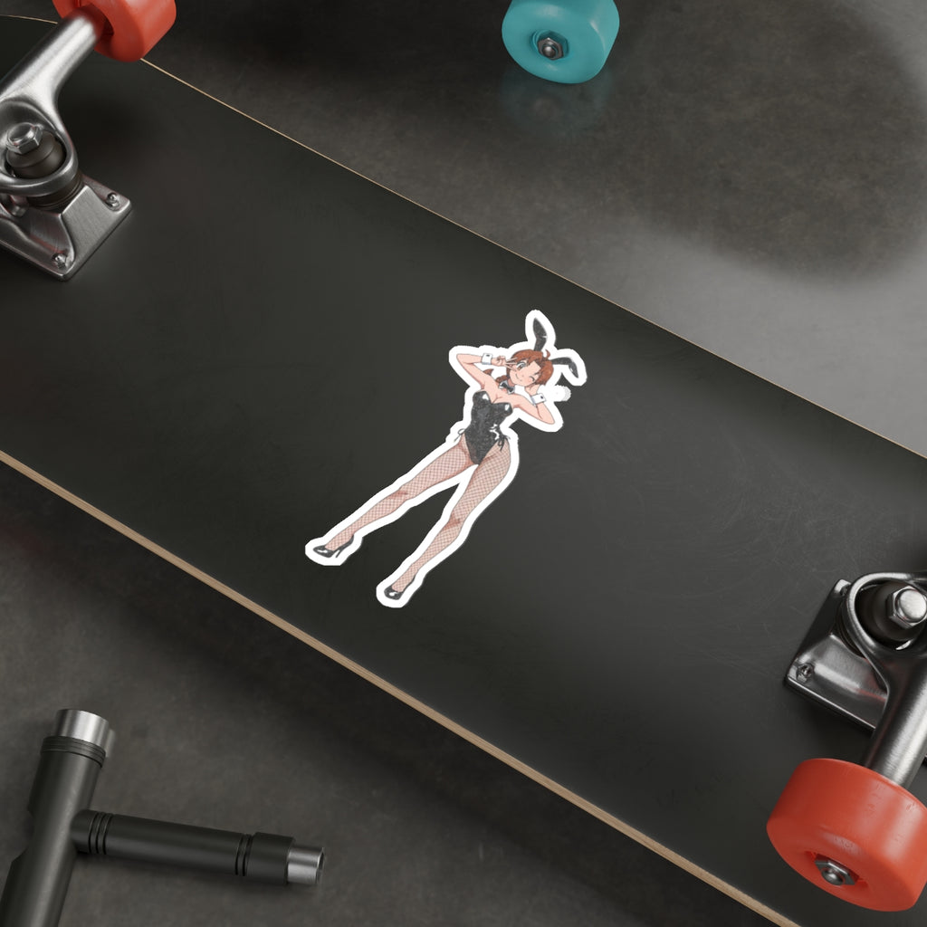 Delia Ketchum Bunny Suit Spicy Pinup Die-Cut Vinyl Sticker — Bunny Girls Pt. 1 (