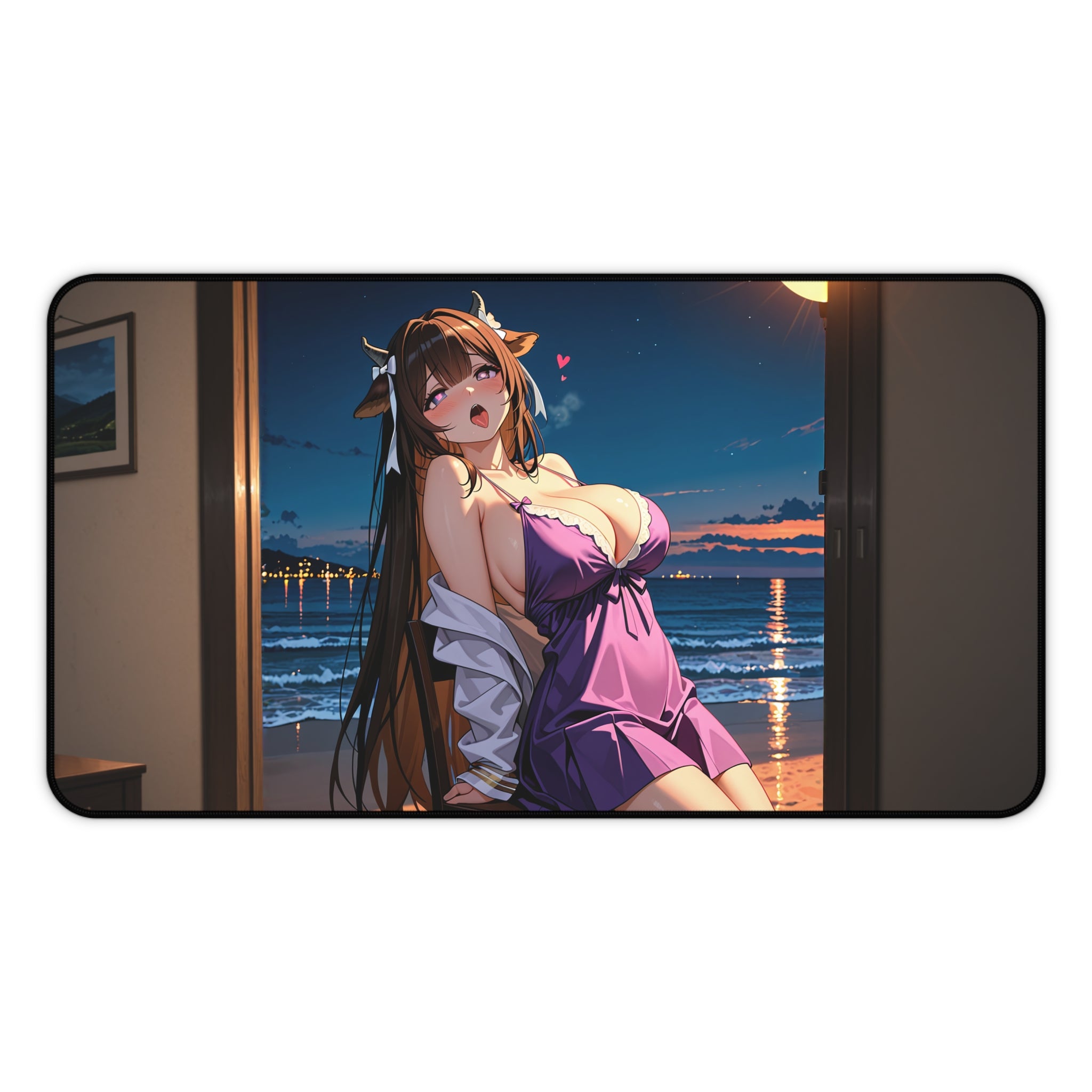 kashino(azur lane)樫野（碧蓝航线） · P — The Spicy Den Pt. 3 Desk Mat XL Mouse Pad
