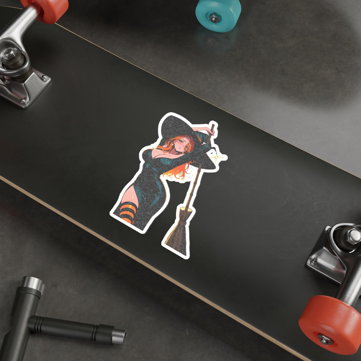 Kirara Hoshi JJK Anime Vinyl Sticker Witch Pinup Spicy — Beach Babes Pt. 6 (Spic