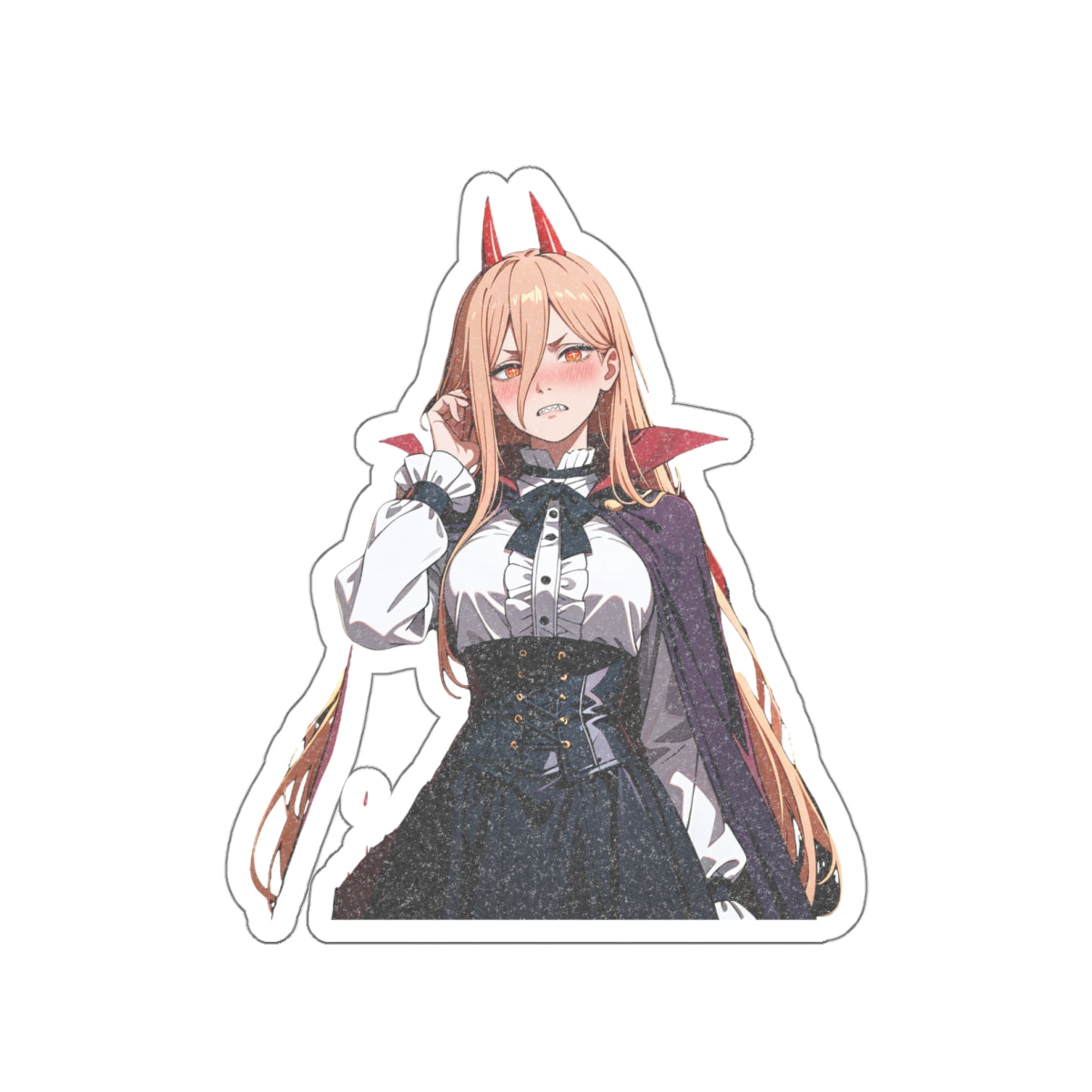 Power Chainsaw Man Gothic Vampire Anime Sticker | Bunny Girls Pt. 6