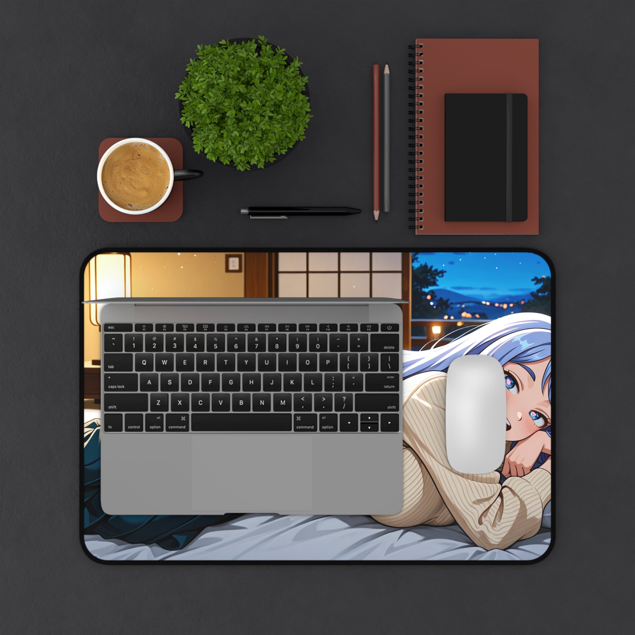 My Hero Academia Anime Desk Mat Pinup Fan Art Wide Mouse Pad