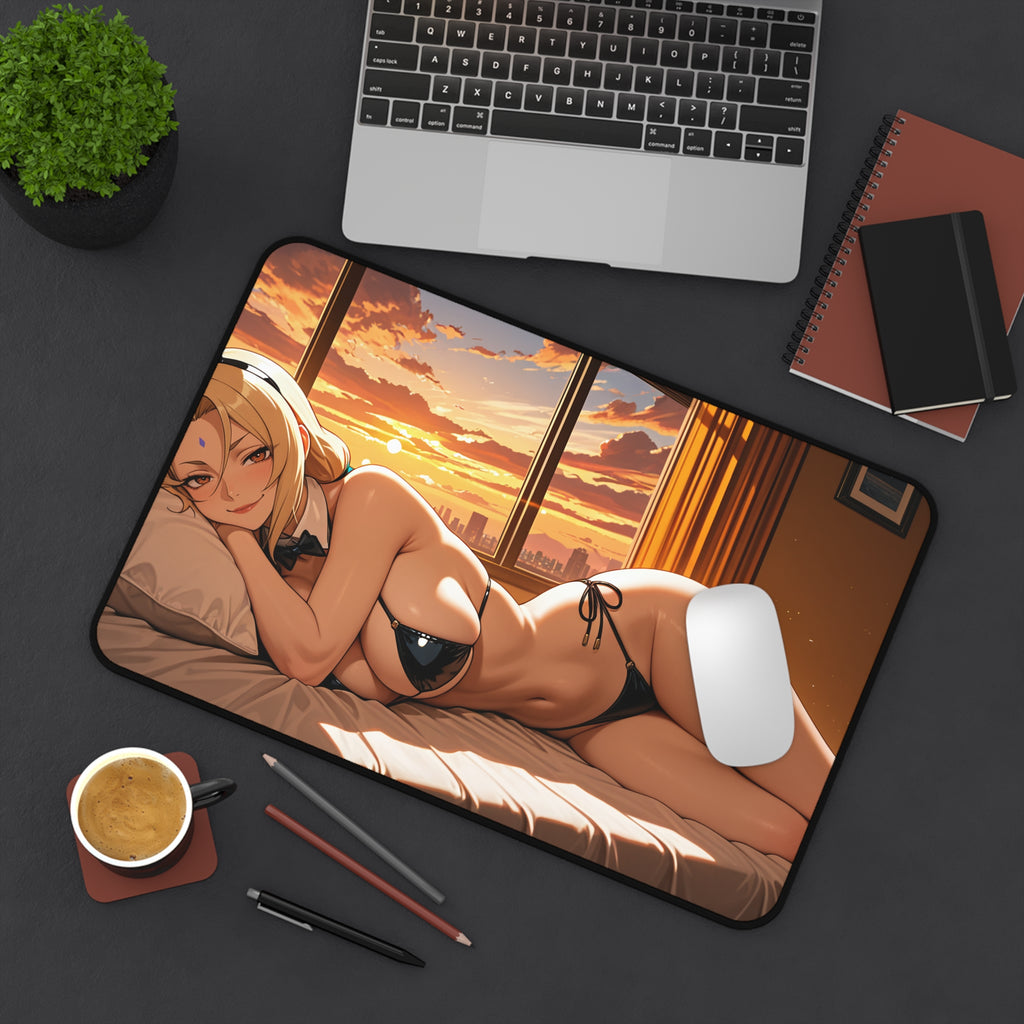 Tsunade Naruto Spicy Anime Desk Mat Pinup Breakfast Nook — Bunny Girls Pt. 6 (Sp
