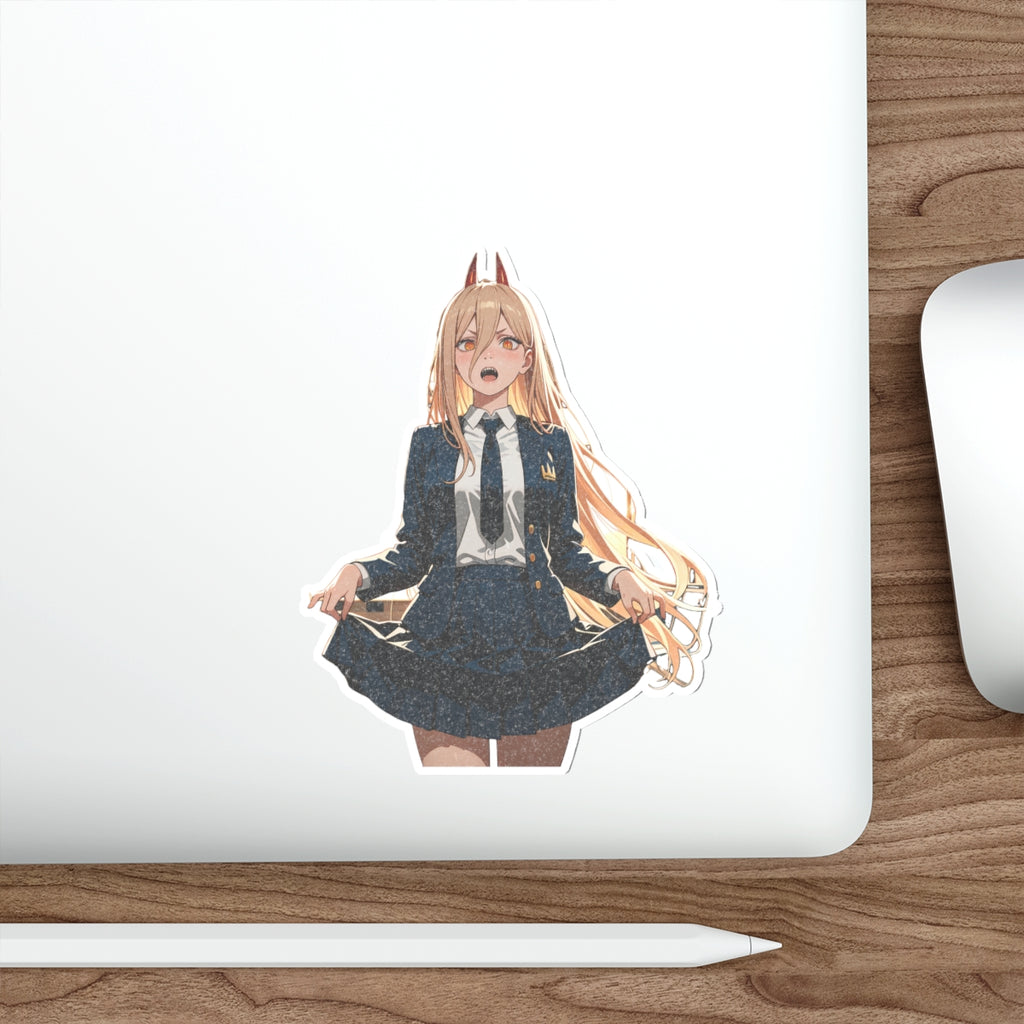 Power Chainsaw Man Flight Attendant Anime Sticker | Bunny Girls Pt. 7
