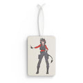 Modeus Helltaker Anime Car Air Freshener | Tactical Pinup Fan Art