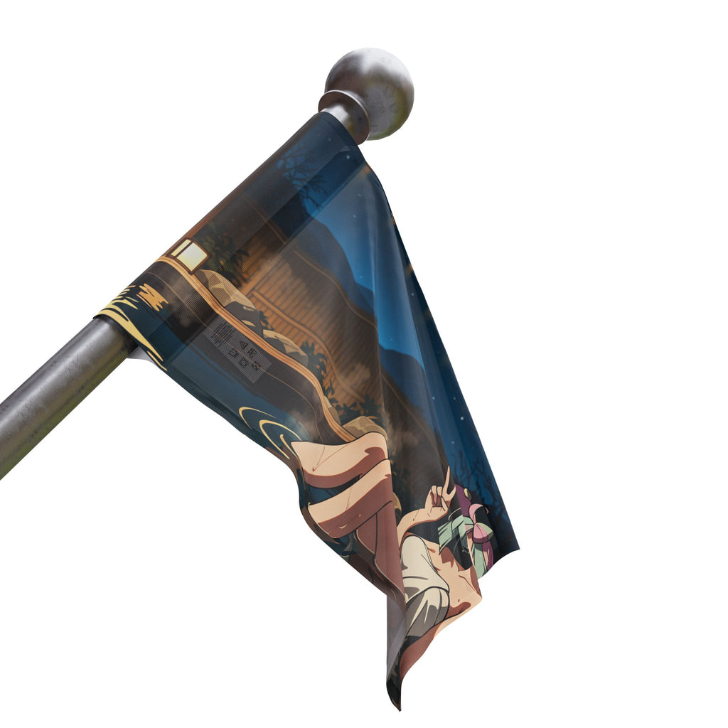 Iono Spicy Onsen Pinup Anime Flag — Onsen Pt. 2 (Spicy)