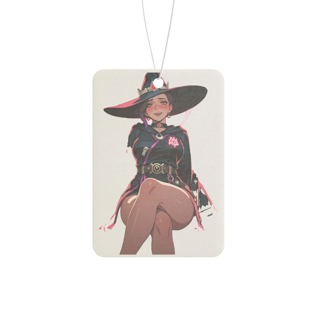 Domina Overwatch Witch Anime Car Air Freshener | Rearview — The Spicy Den Pt. 3