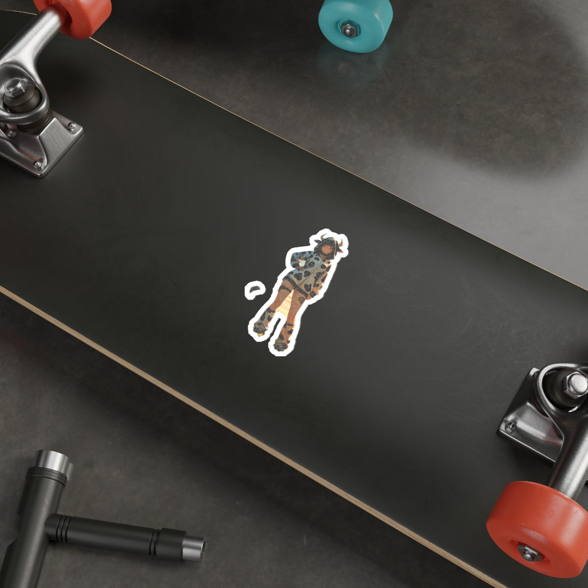 Blanc NIKKE Cow Girl Anime Die-Cut Vinyl Sticker Fan Art — Cow Girls Pt. 2