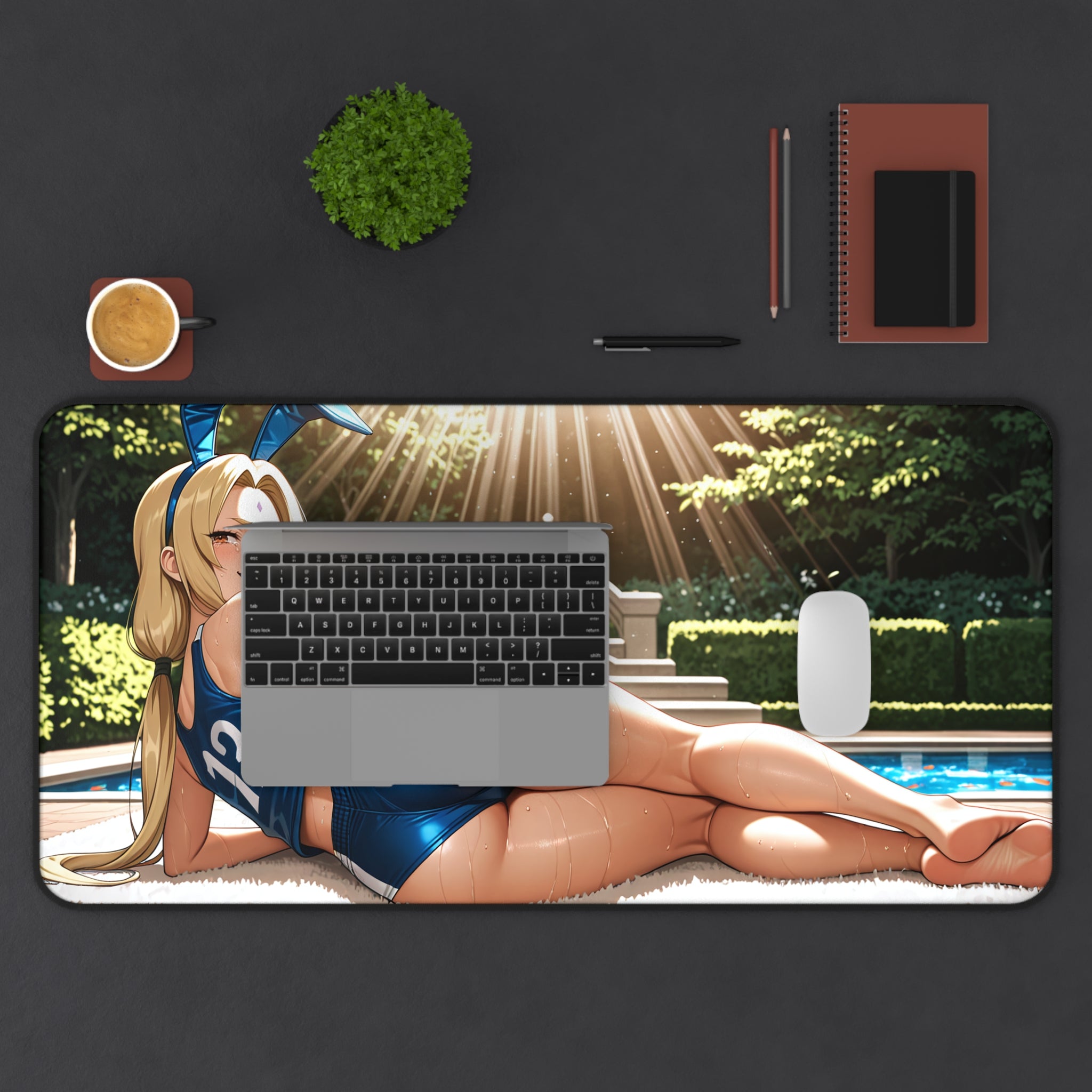 Tsunade Naruto Spicy Anime Desk Mat Pinup Koi Garden — Bunny Girls Pt. 5 (Spicy)