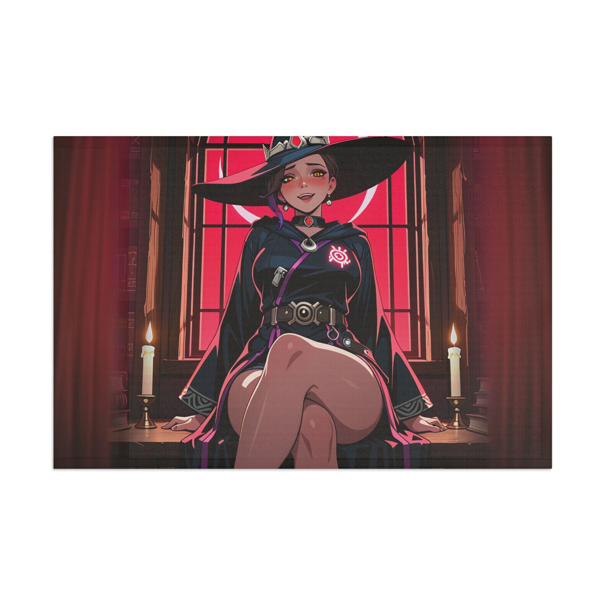 Domina Overwatch Witch Wall Flag | Anime Banner — The Spicy Den Pt. 3