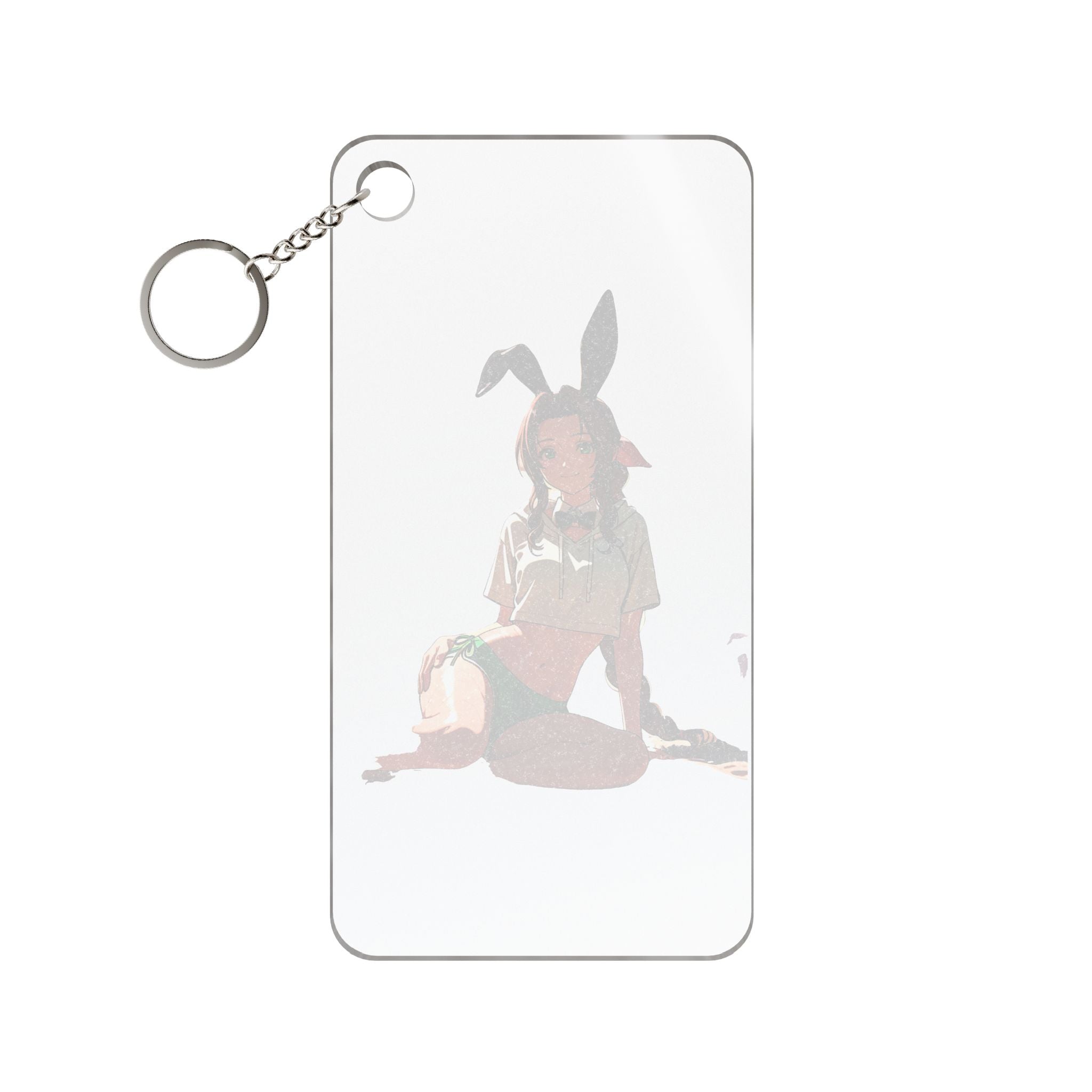 Aerith Final Fantasy VII Bunny Girl Anime Keychain Charm Bunny Girls Pt. 8