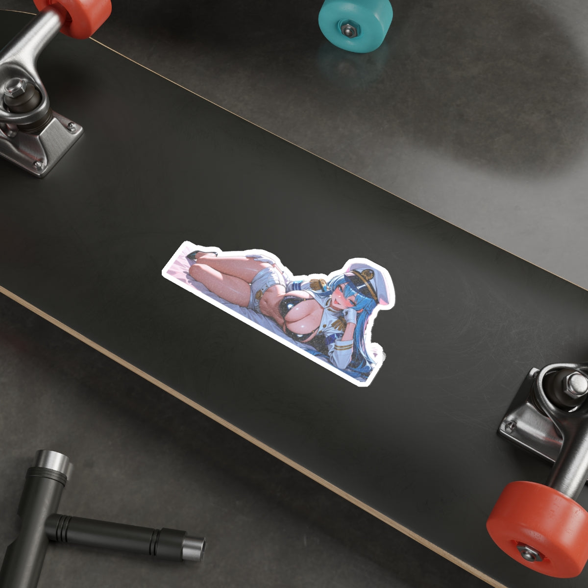 Helm NIKKE Spicy Anime Die-Cut Vinyl Sticker pinup — Boudoir Pt. 3 (Spicy)