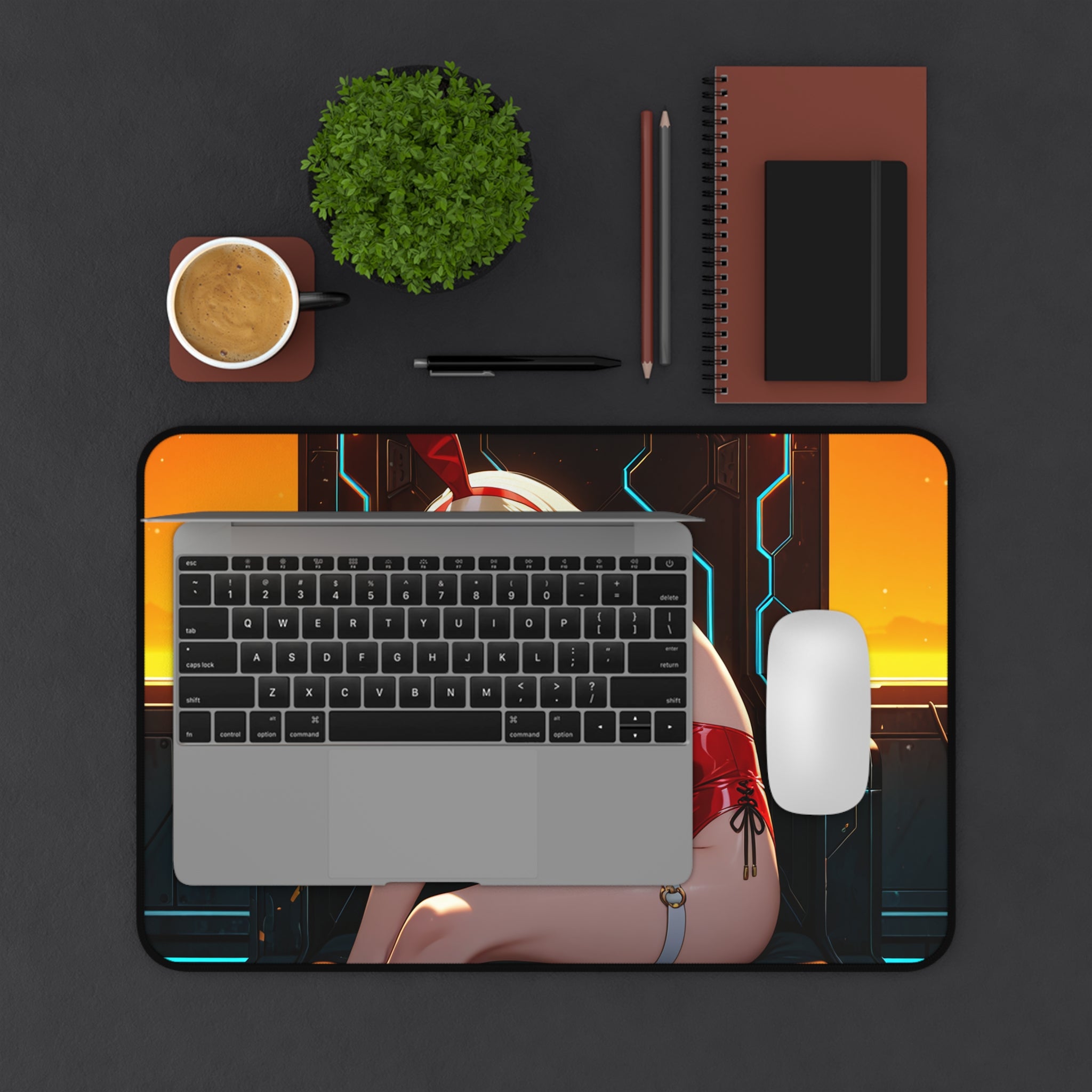 Irida Legends Dark Priestess Spicy Anime Desk Mat — Bunny Girls Pt. 8
