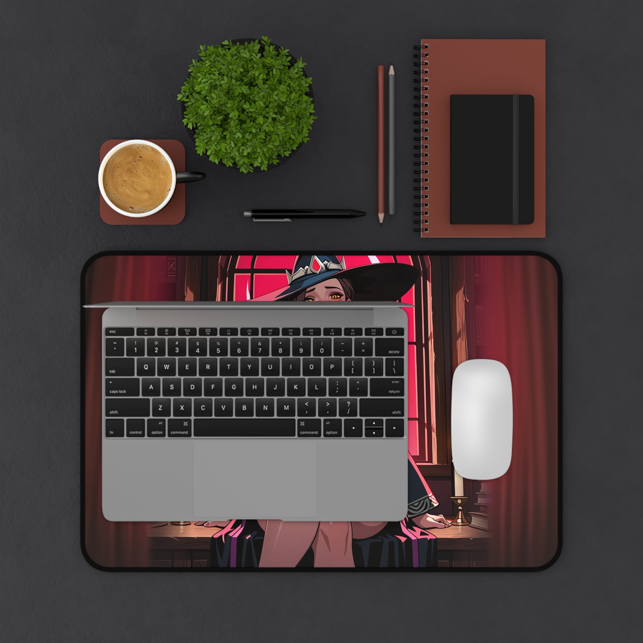 Domina Overwatch Witch Desk Mat — Anime Gaming Pad — The Spicy Den Pt. 3