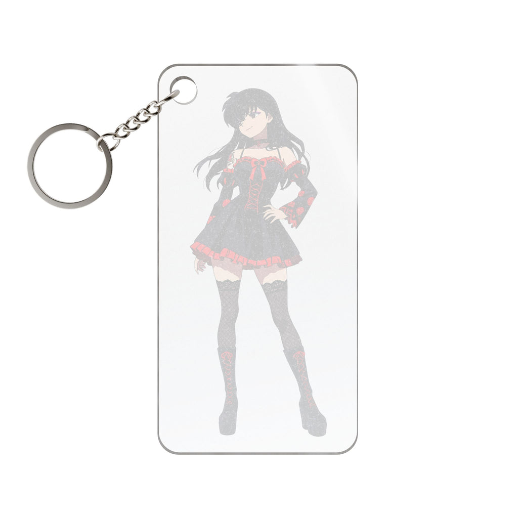 Kagome Inuyasha Gothic Anime Keychain Charm | Dark Pinup Fan Art