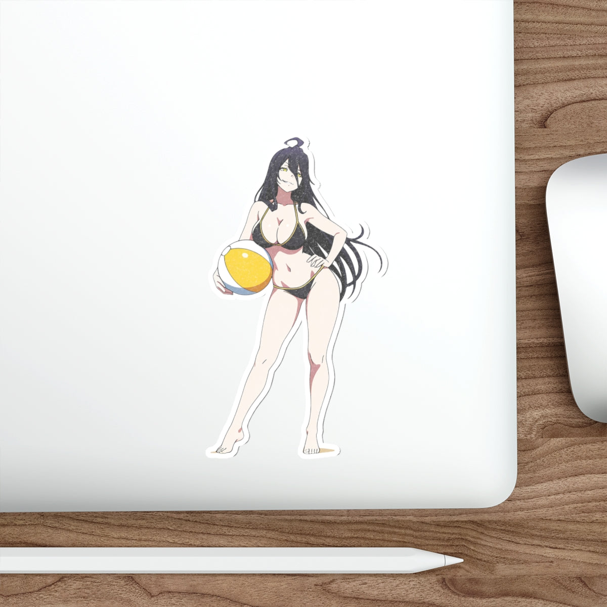 Albedo Overlord Spicy Pinup Anime Sticker | Summer Die Cut Vinyl Fan Art