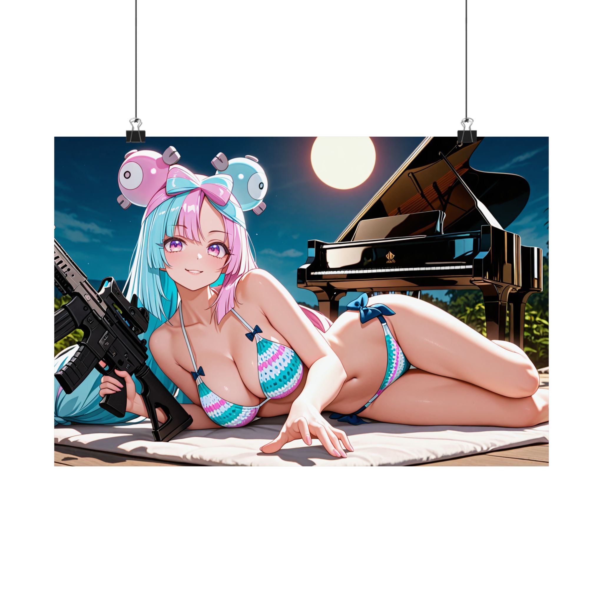 Iono Anime Pinup Poster | Tactical Girls Pt. 3 (Spicy)