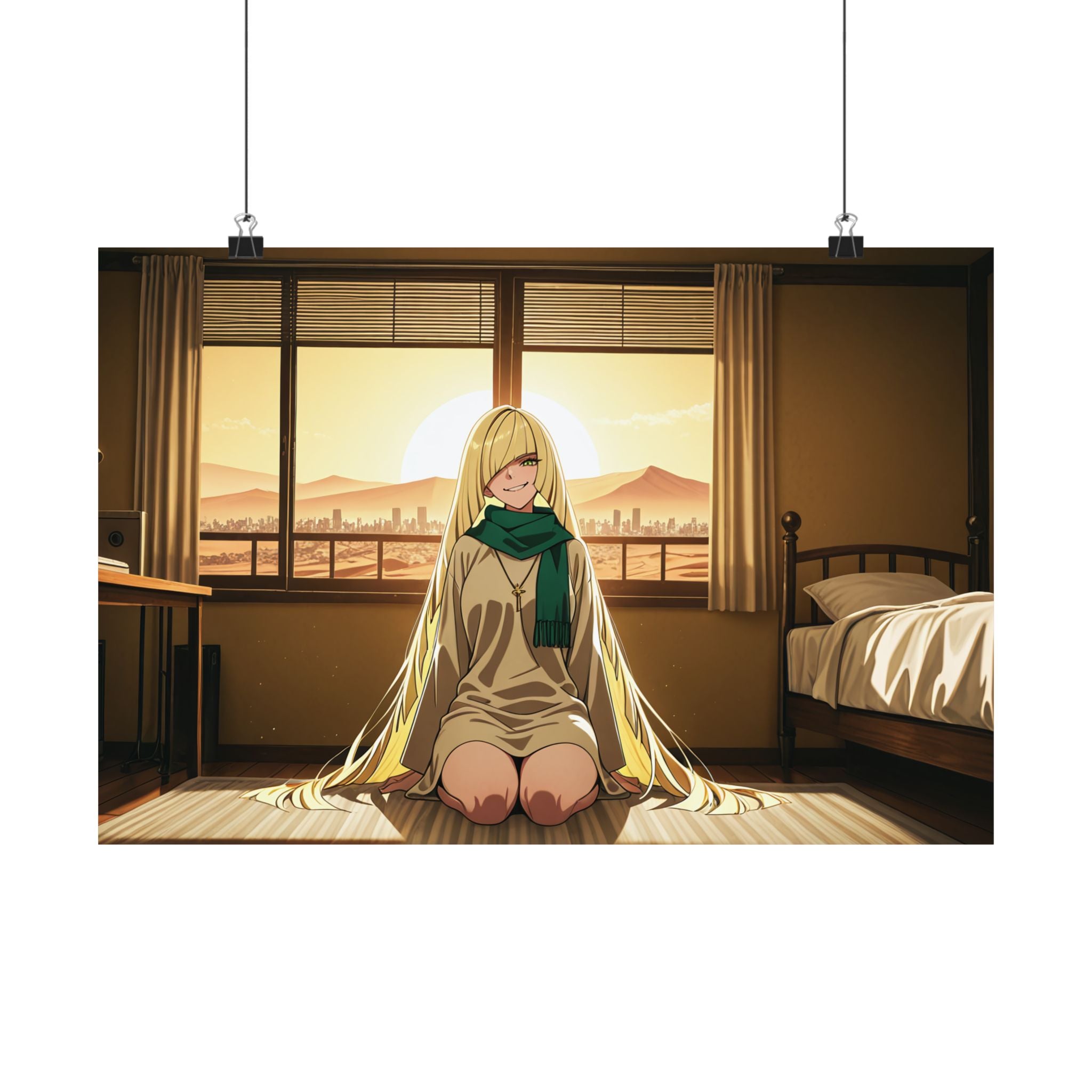 Lusamine Anime Wall Art Poster | Desert Dancer — Boudoir Pt. 5