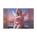 Kirara Hoshi JJK Anime Wall Flag Cupid Beach Pinup — Beach Babes Pt. 5